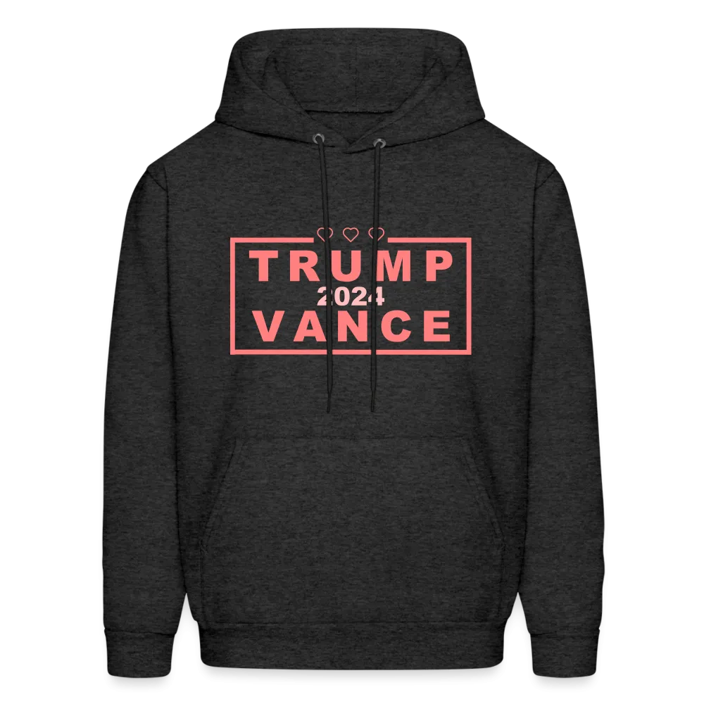 Trump Vance 2024 Hoodie (Pink Letters)