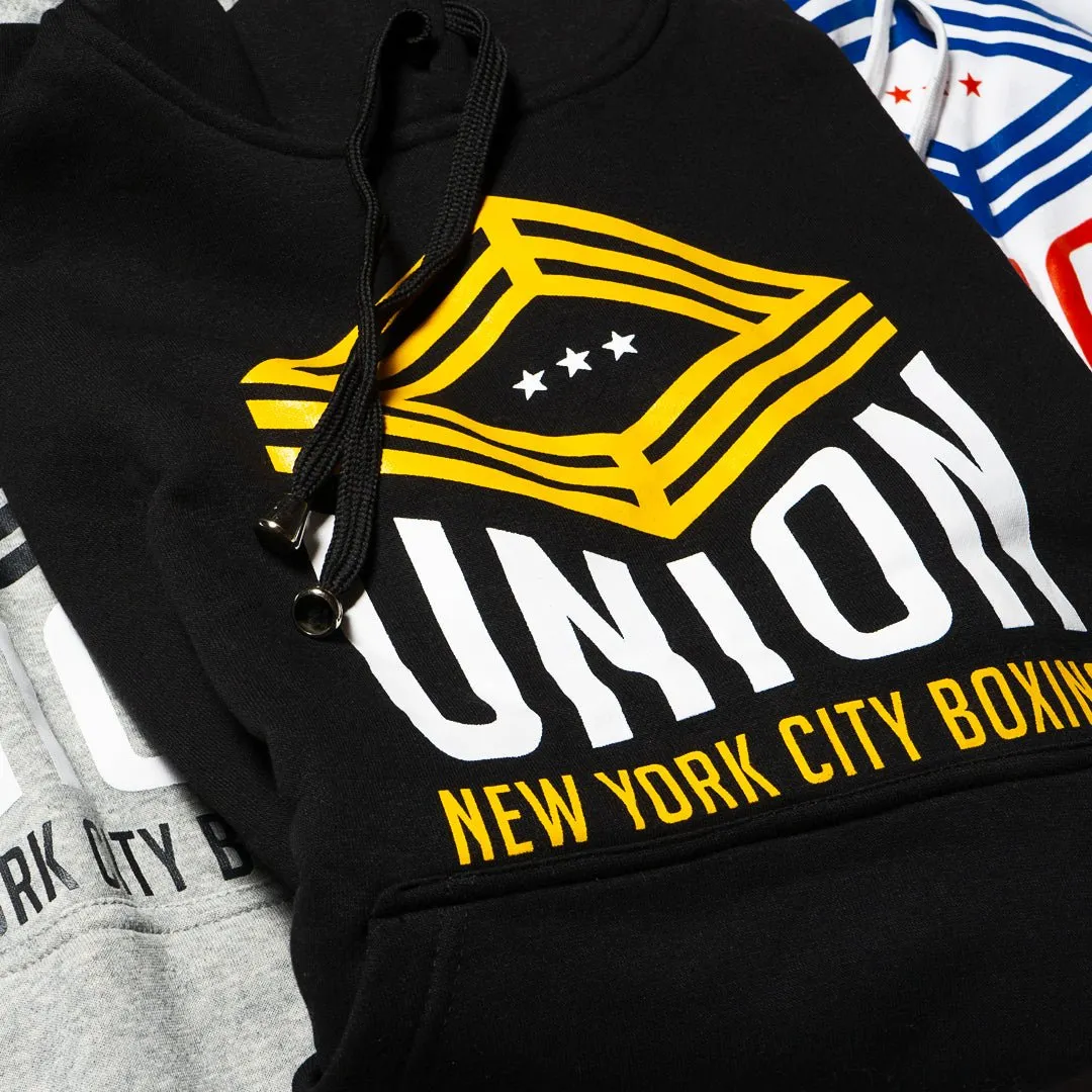 Union Boxing Sleeveless Hoodie - Grey