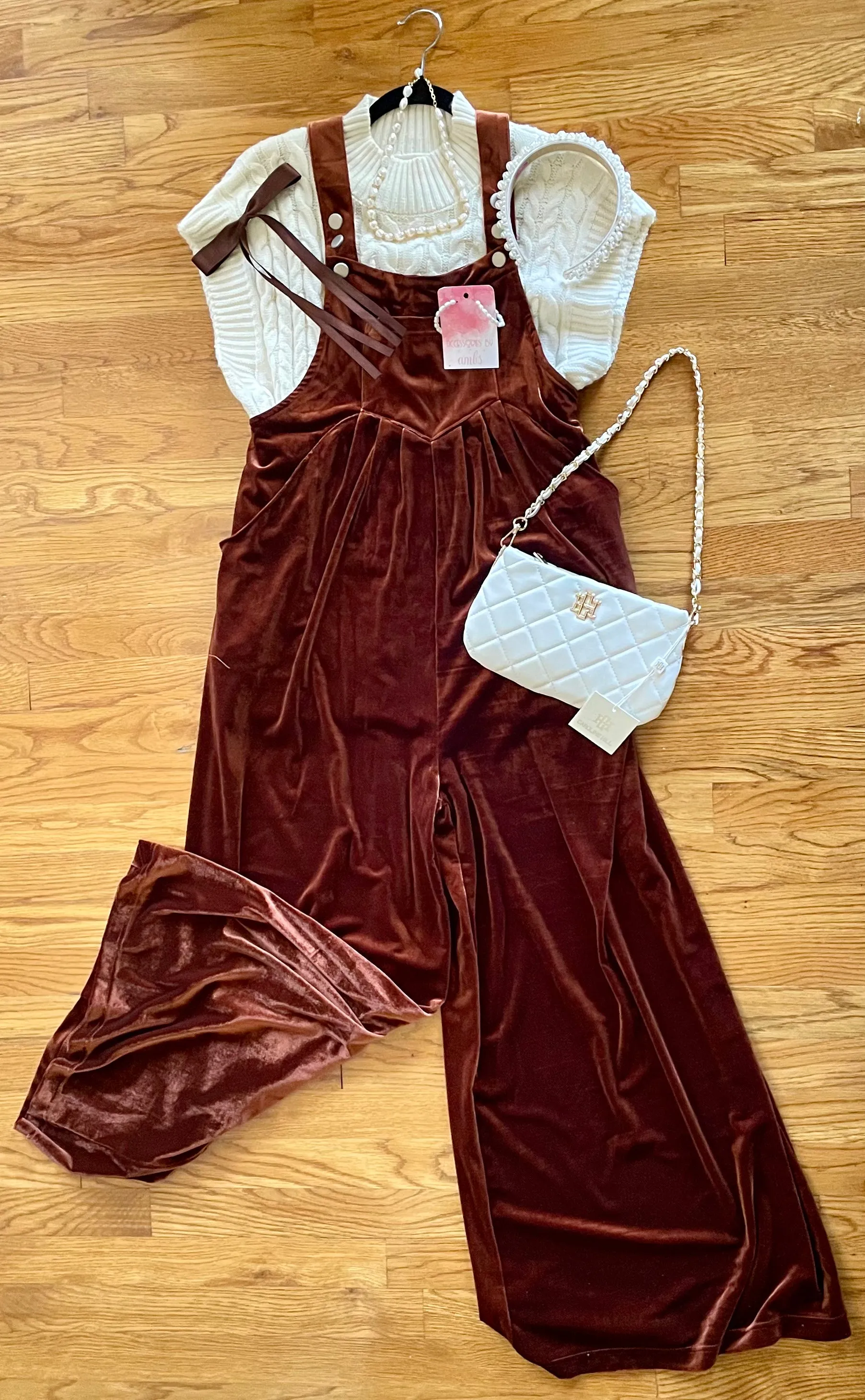 Velvet Overalls