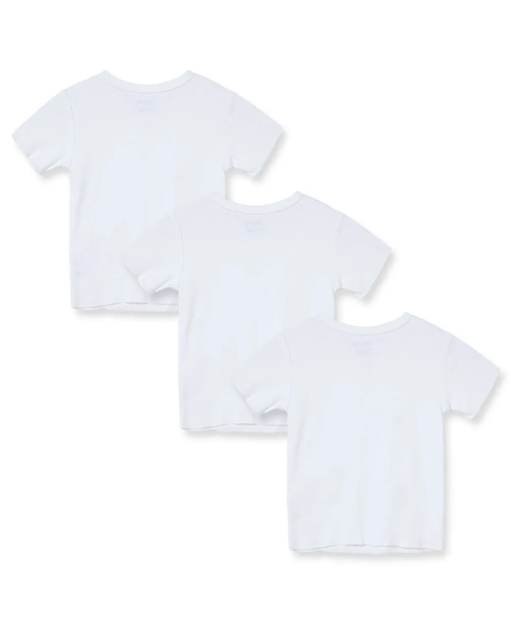 White 3-Pack T-Shirts