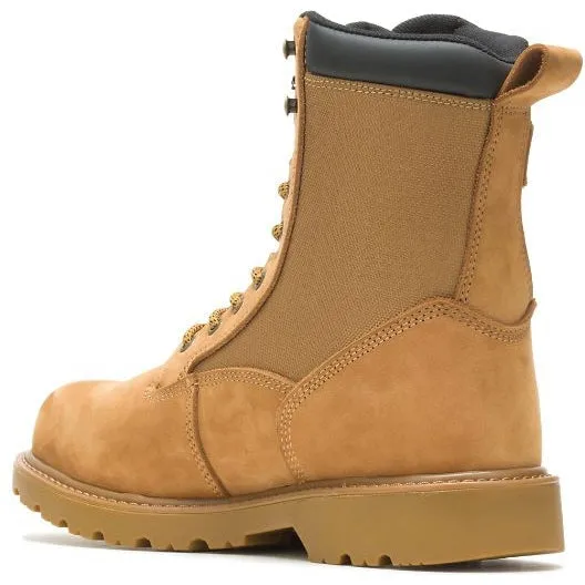 Wolverine Men's Floorhand Insulated 8" WP Soft Toe Work Boot Wheat W220013