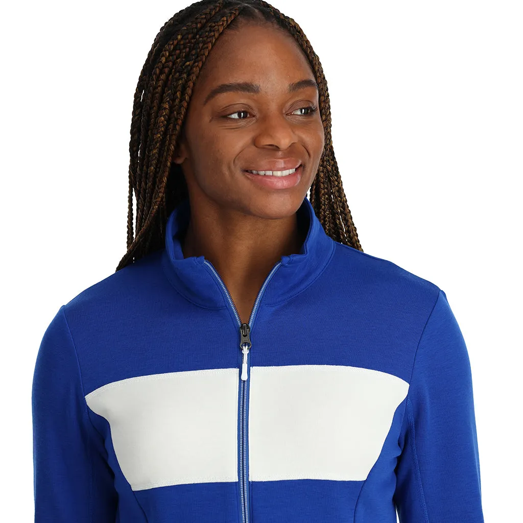 Womens Speed Full Zip - Electric Blue