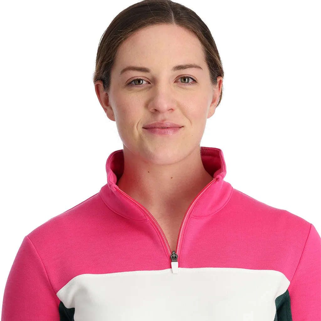 Womens Speed Half Zip - Cypress Green