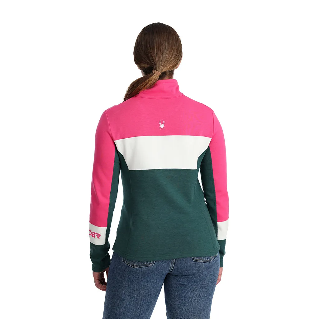 Womens Speed Half Zip - Cypress Green