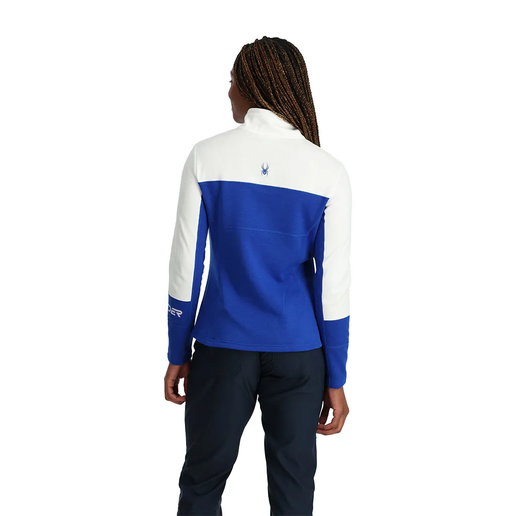 Womens Speed Half Zip - Electric Blue