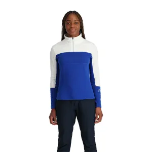 Womens Speed Half Zip - Electric Blue