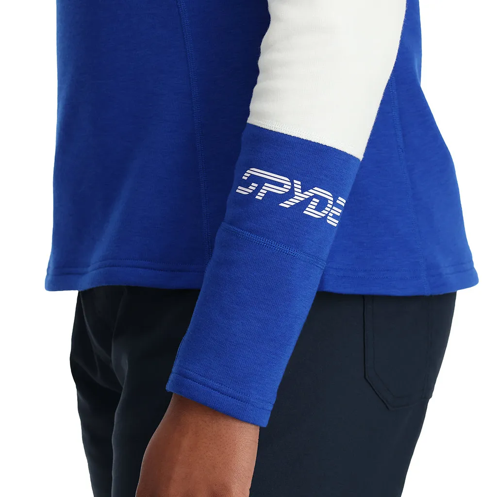 Womens Speed Half Zip - Electric Blue