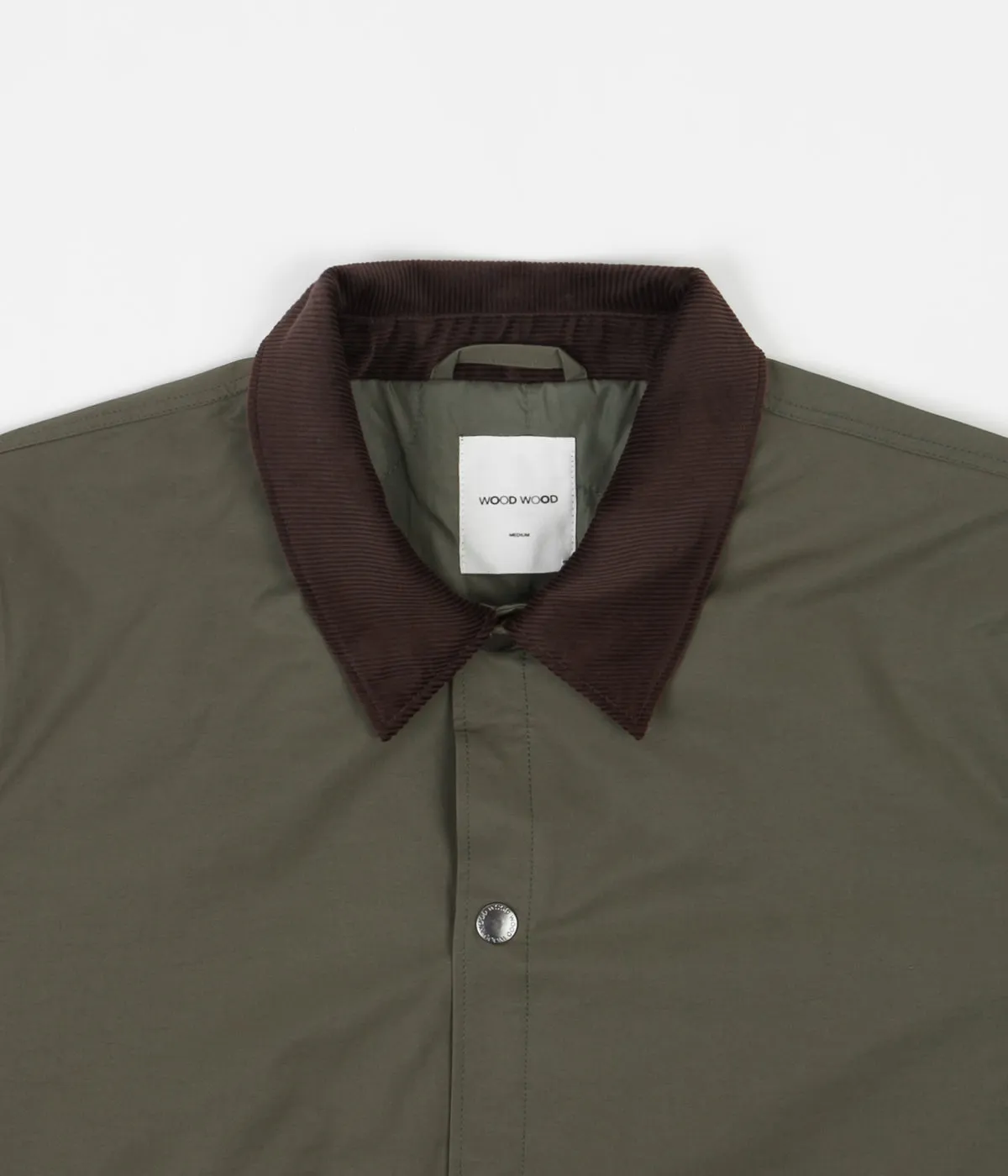 Wood Wood Bauer Tech Jacket - Dusty Green